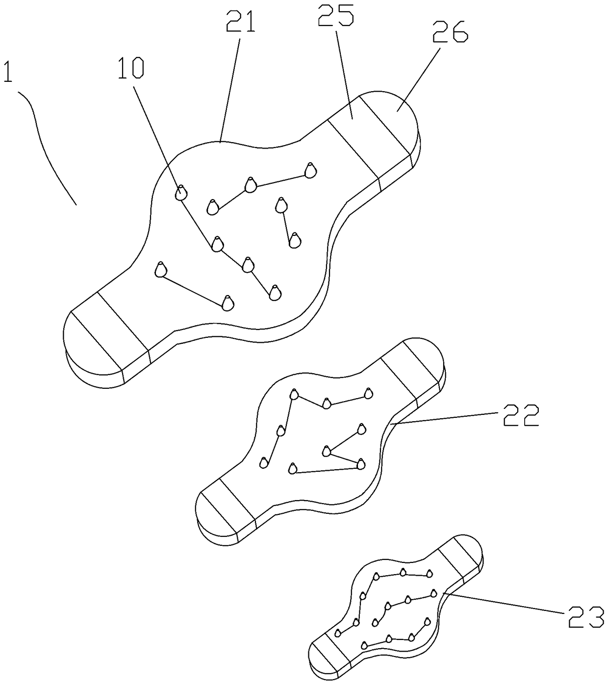 Natural moxibustion device and physiotherapy belt