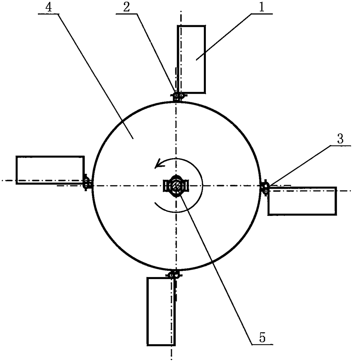 Oscillating blade type wave energy electricity generation device