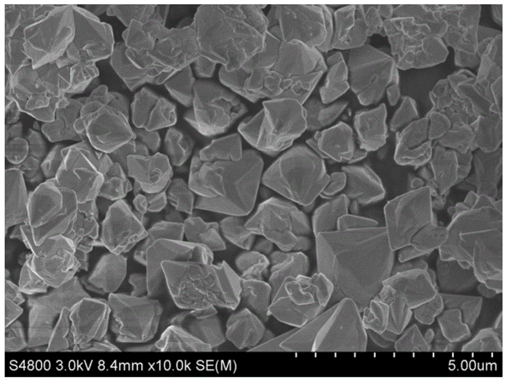 Method for preparing pyramid-shaped Cr2WO6 microcrystalline by hydrothermal-assisted low-temperature calcination