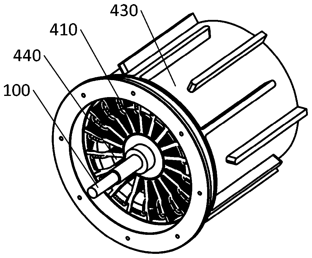 Rotor system and micro gas turbine generator unit