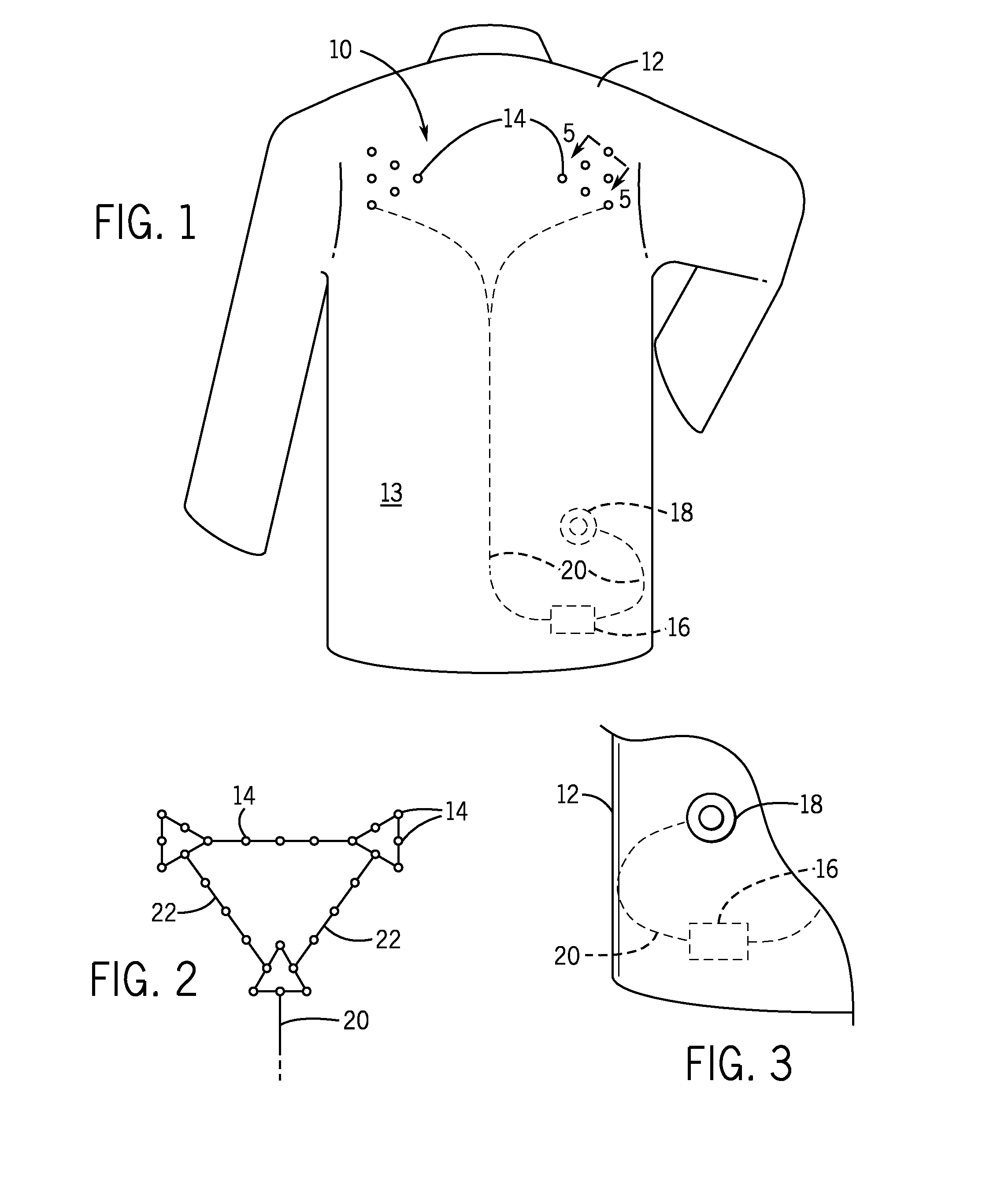 Safety and identification system for garments