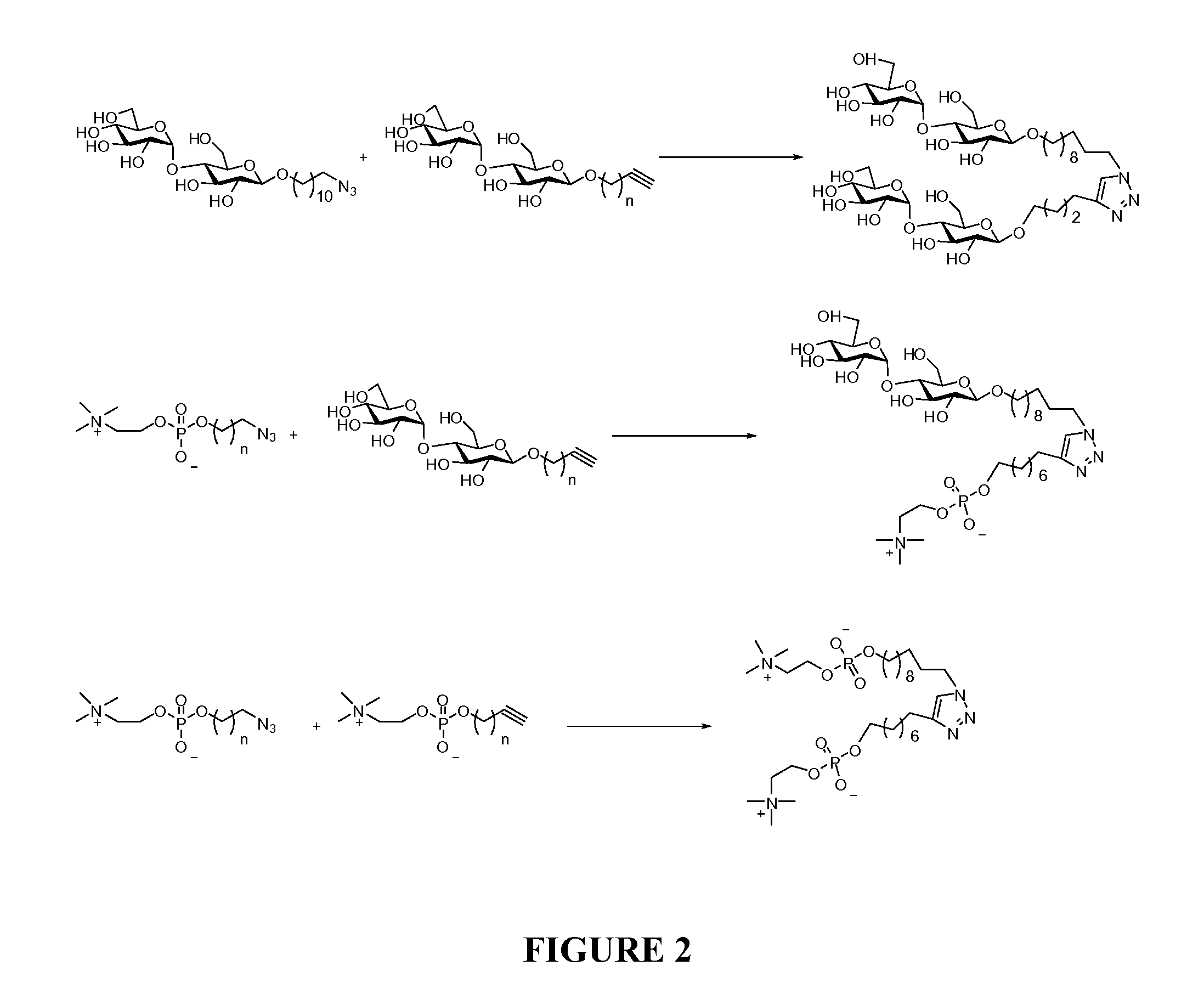 Maltoside and Phosphocholine Derivatives, Uses thereof and Methods of Preparing Artificial Lipid Structures Thereof