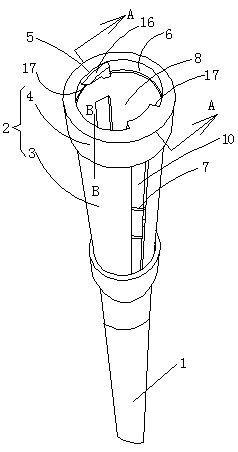 Operating rod capable of rotatably assembling and disassembling fuse assembly of fuse protector
