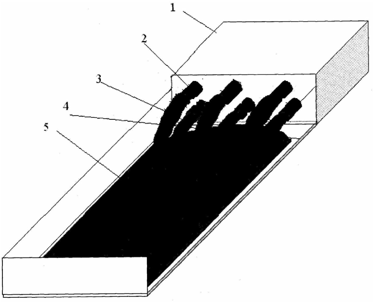 Shot-film flow liquid metal free surface system