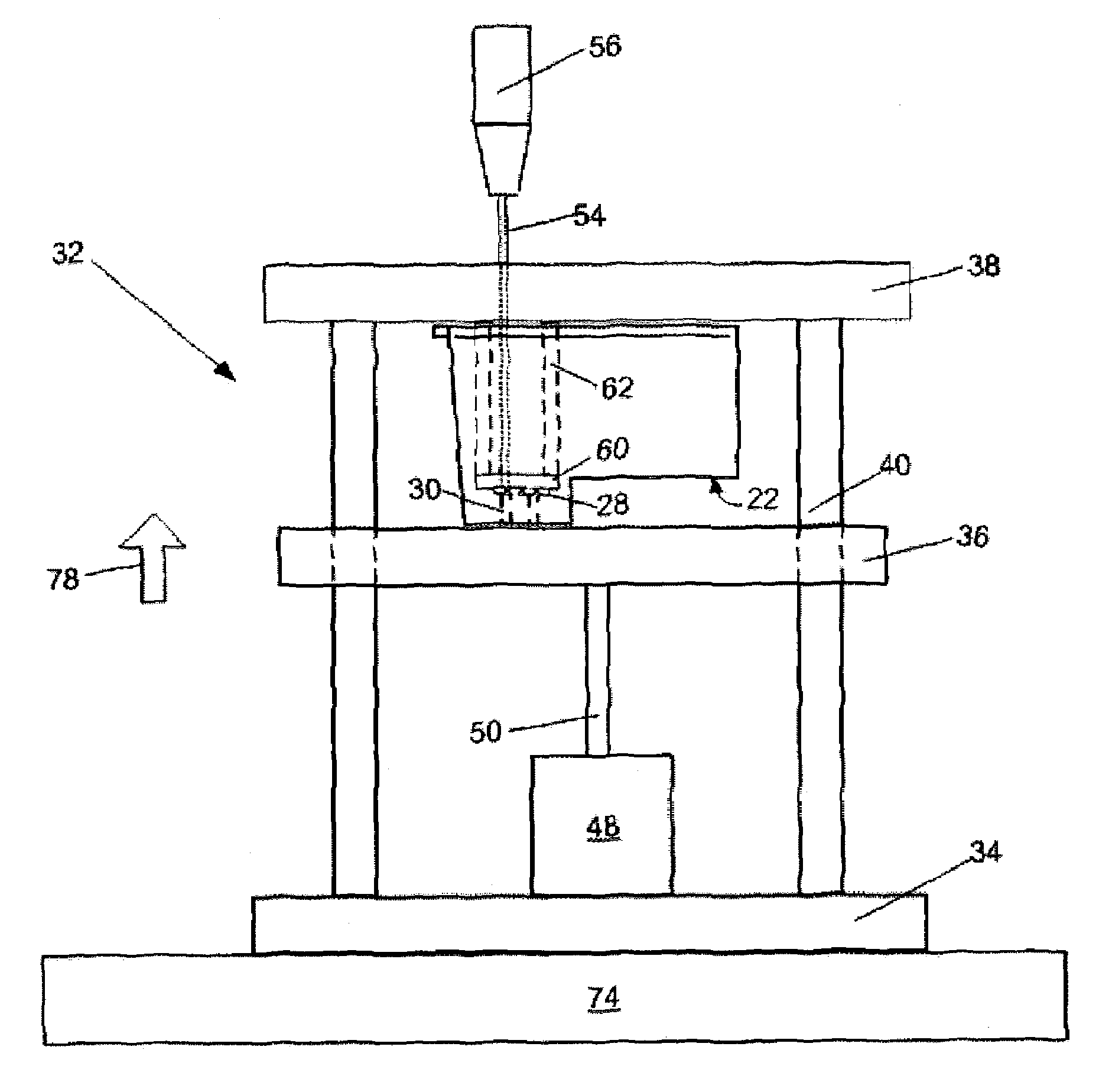 Method and apparatus for attaching an ink jet filter to an ink cartridge