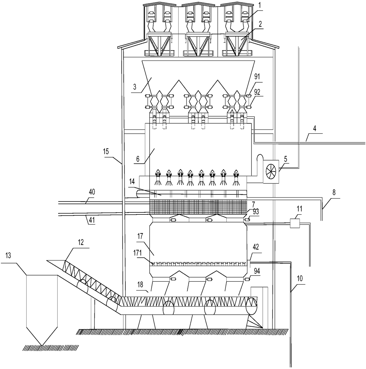 Environment-friendly and energy-saving coking device and working method thereof