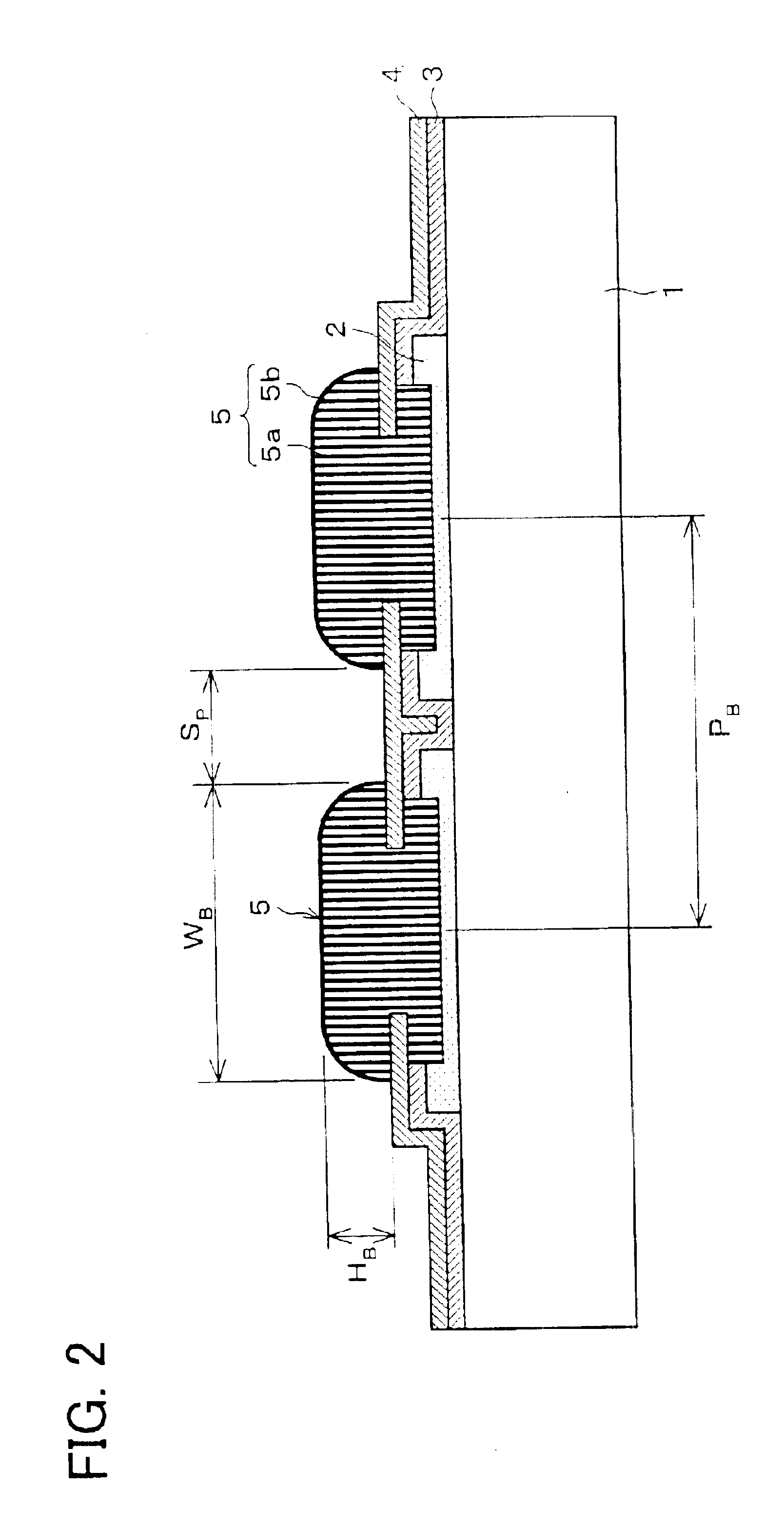 Connection terminal and a semiconductor device including at least one connection terminal