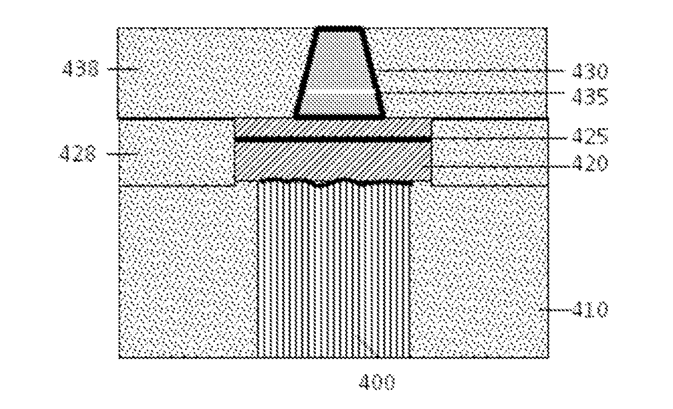 Method for makinga magnetic random access memory element with small dimension and high qulity
