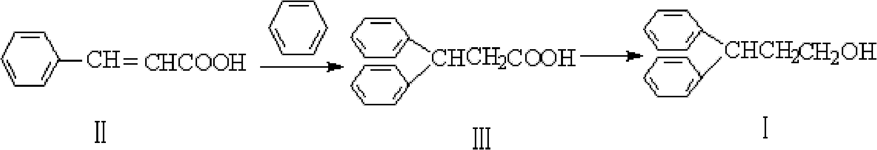 Method for preparing 3, 3- diphenyl propanol