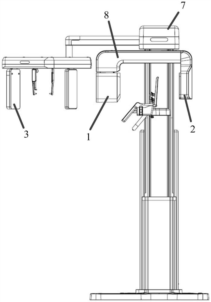 Method and equipment for measuring bone mineral density through oral cavity cone beam CT