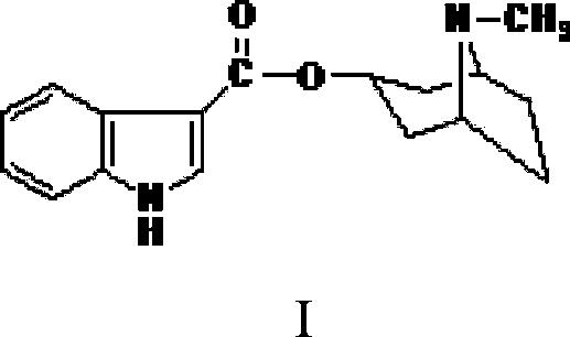 Preparation method of tropisetron