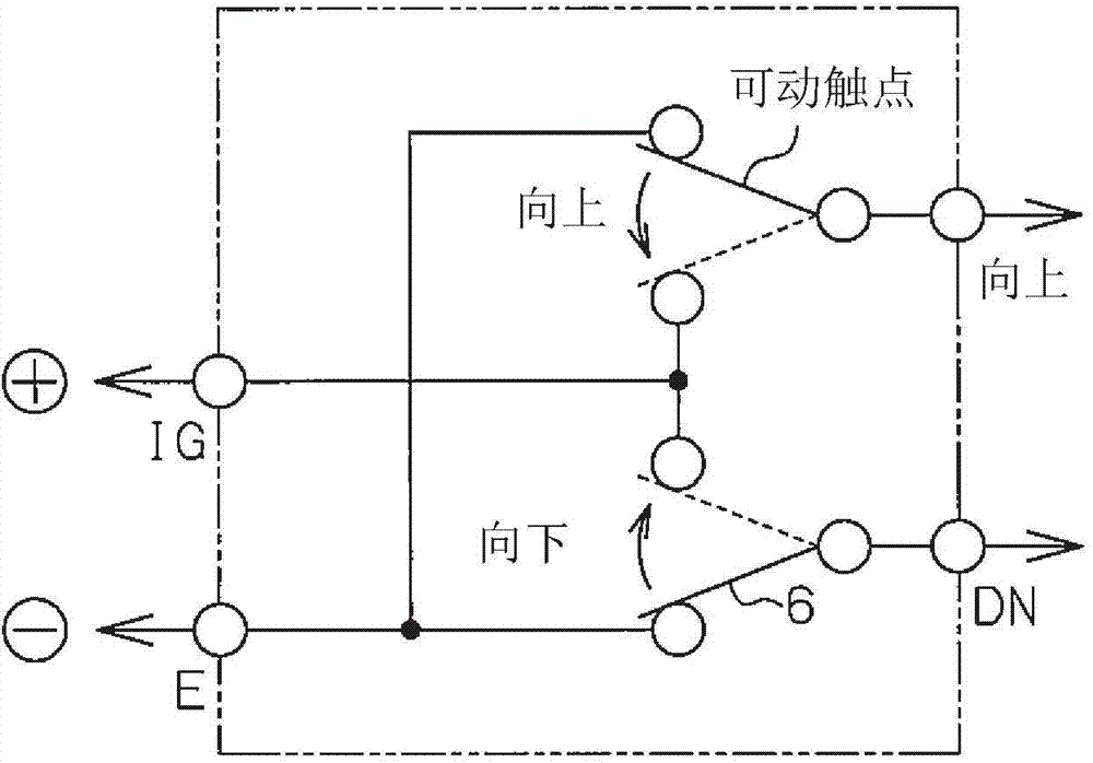 Switch device, leaf spring manufacturing method and leaf spring