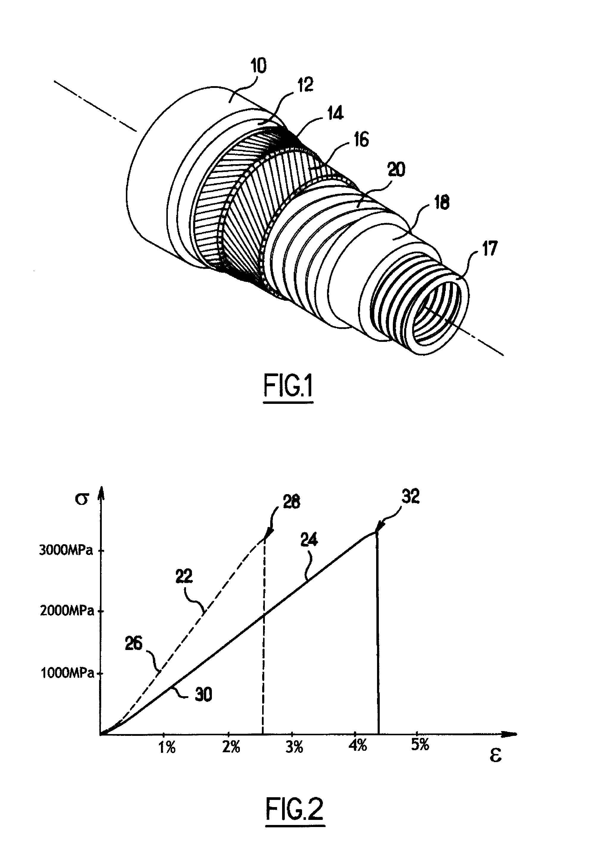 Flexible pipe for conveying hydrocarbons in deep water