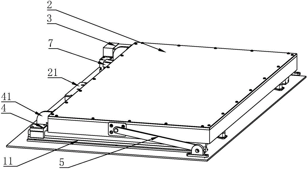 Turnover display screen