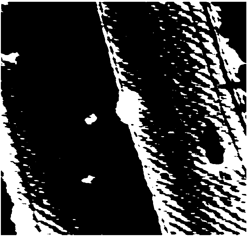 Airborne infrared degradation image correction method