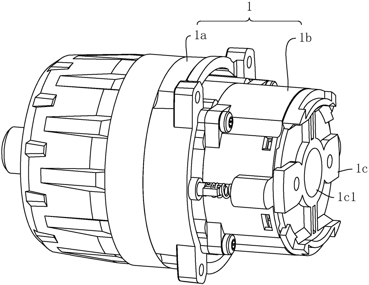 Gearbox and electric tool provided with same