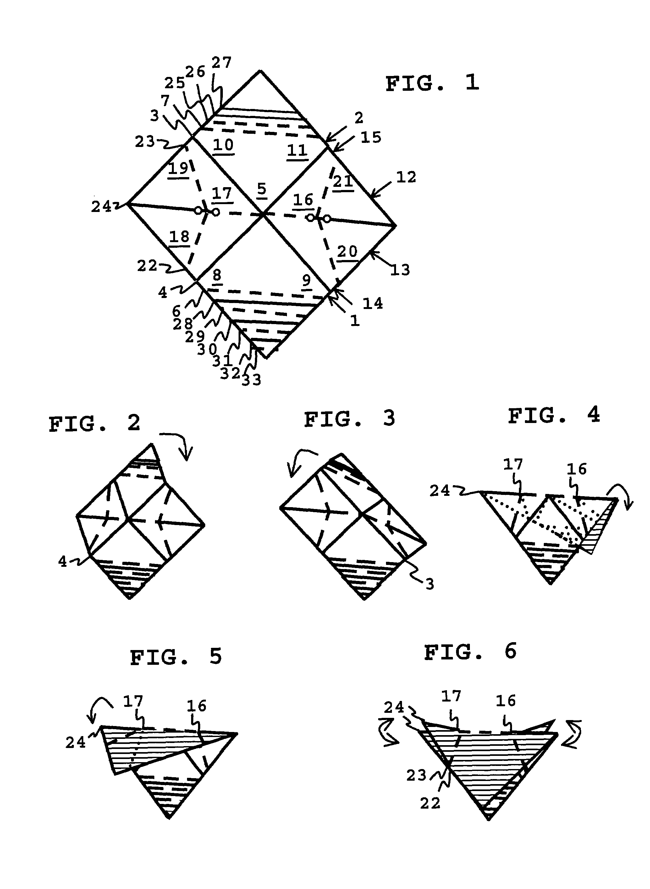 Pyramid easel