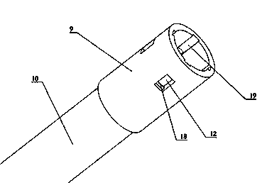 All-electric retractable actuator cylinder suitable for laying landing gear down emergently and operating mode thereof