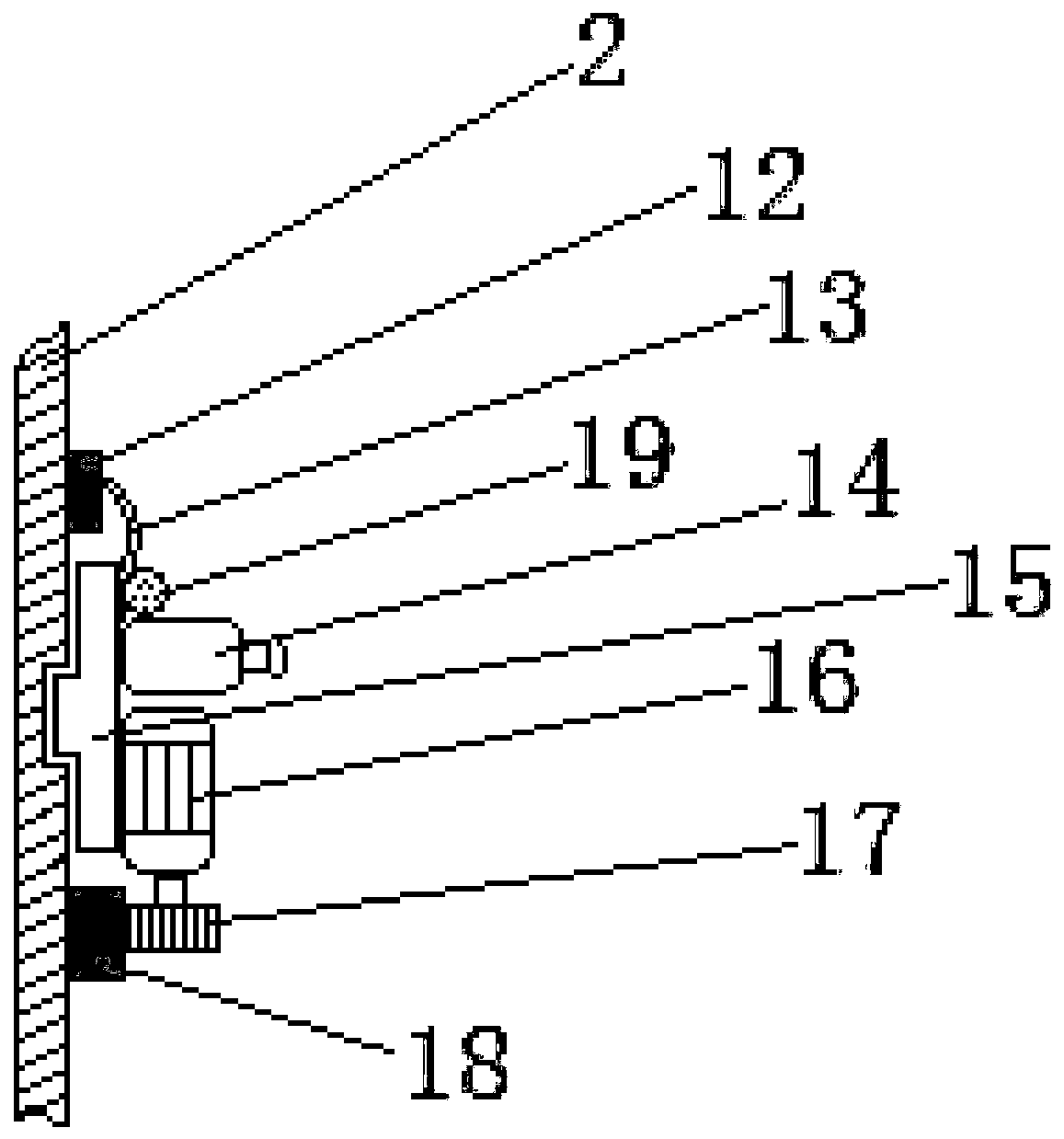 An energy-saving and environment-friendly self-generated power supply pier anti-collision protection device