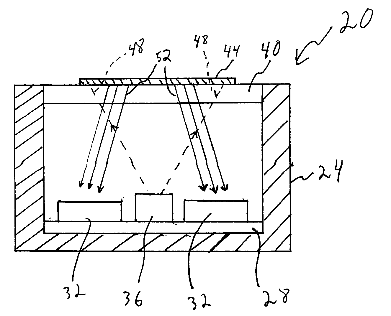 Optical Sensor With Chemically Reactive Surface
