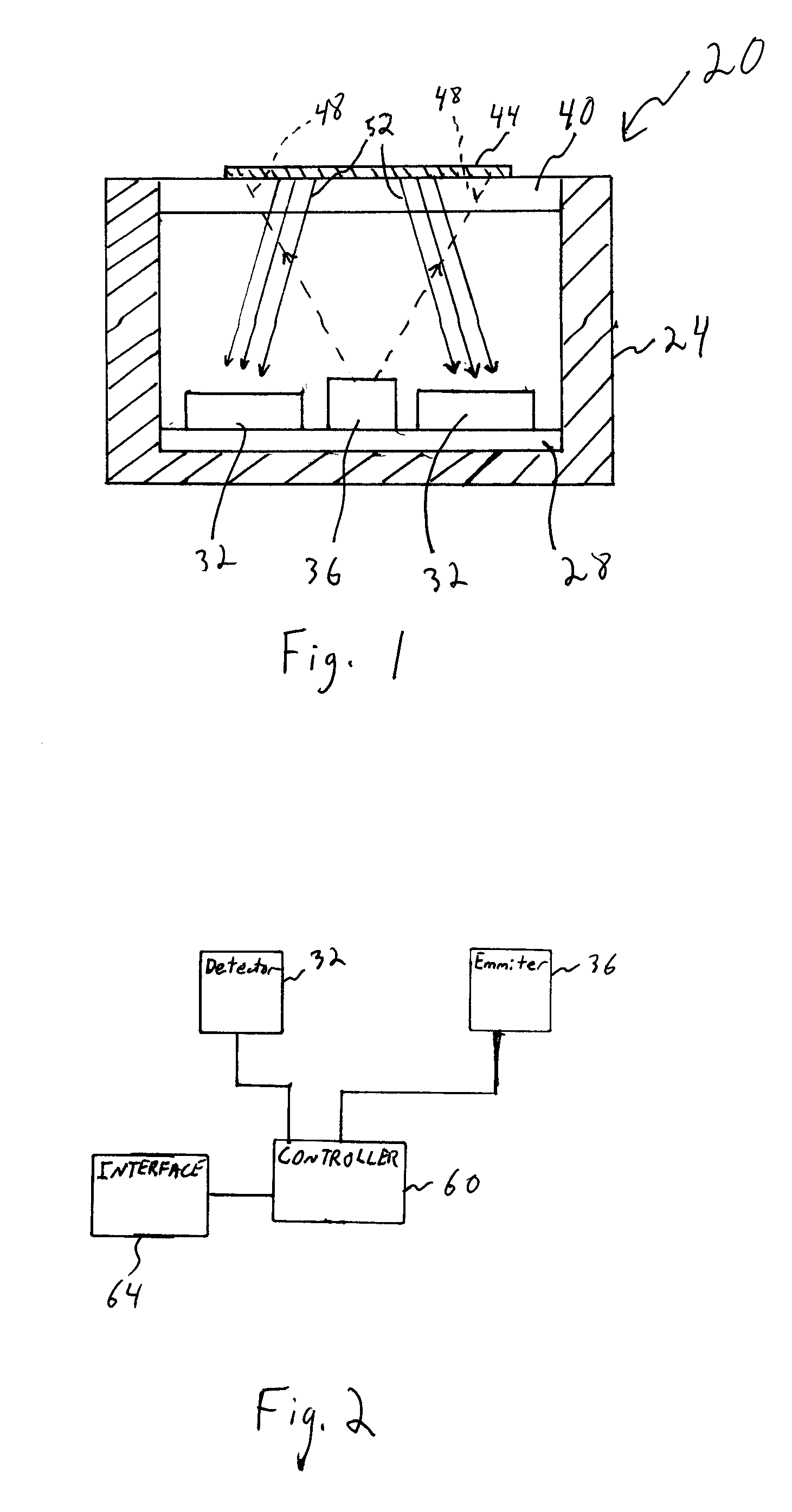Optical Sensor With Chemically Reactive Surface