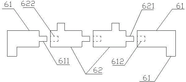 Sewing machine table with cloth alignment function