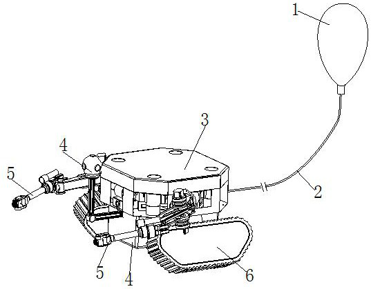 A modular underwater robot