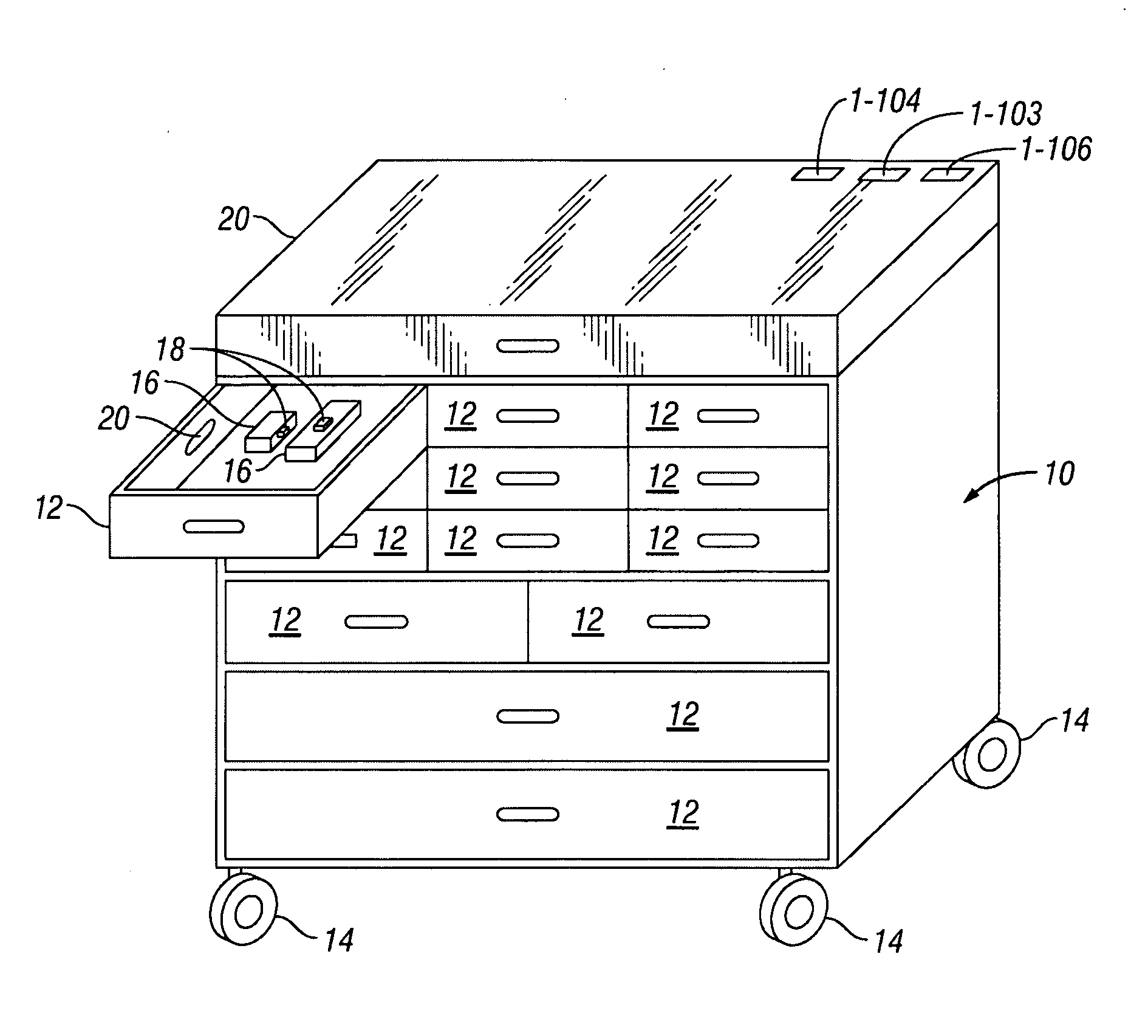 Payload Aware Medical Cart, System and Method