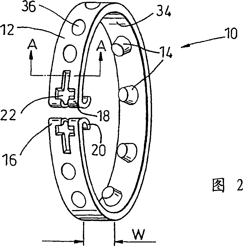 Band device for a wheel rim