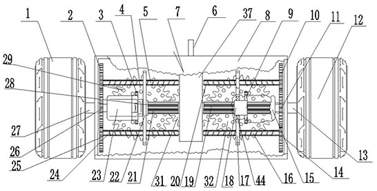 Torque vector distribution system, vehicle and torque vector distribution method