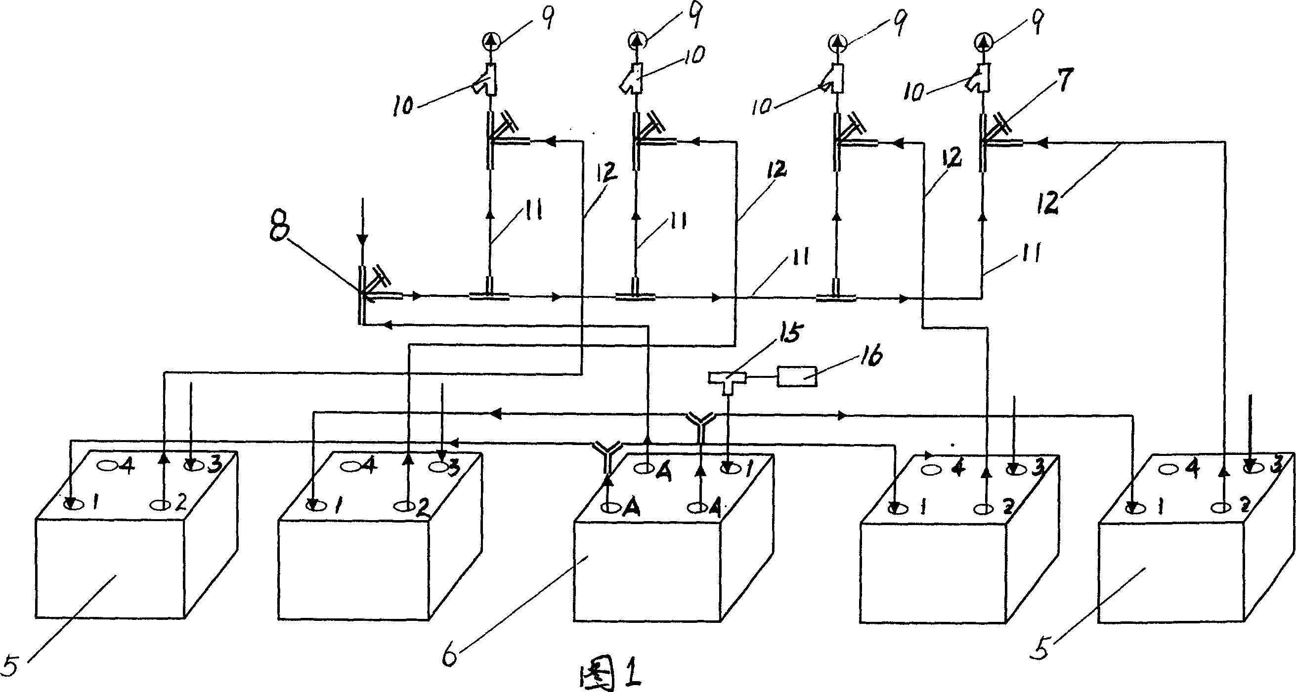 Spray head cleaning and maintaining method and apparatus for digital spraying machine