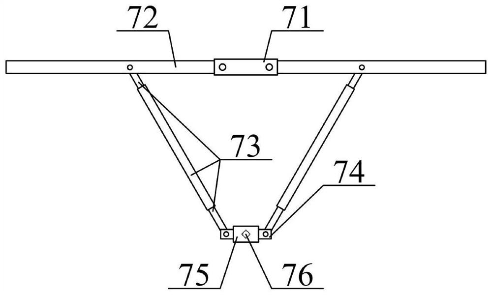 Novel high-strength composite plastic greenhouse support and preparation process thereof