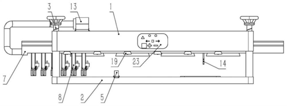 Pathological wax block continuous slicing device