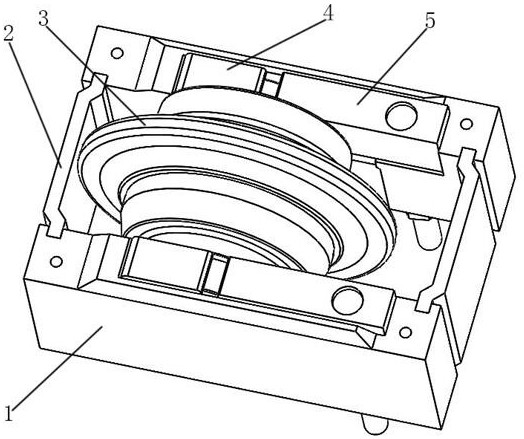 A translation push-pull hob tool system and tool changing method