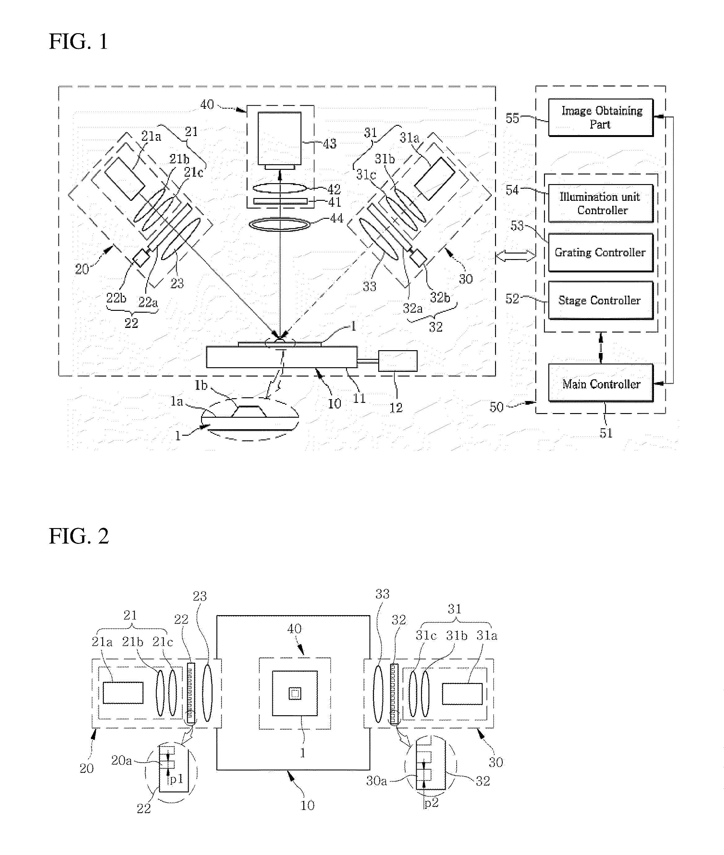 Apparatus and method for measuring three-dimensional shape by using multi-wavelength