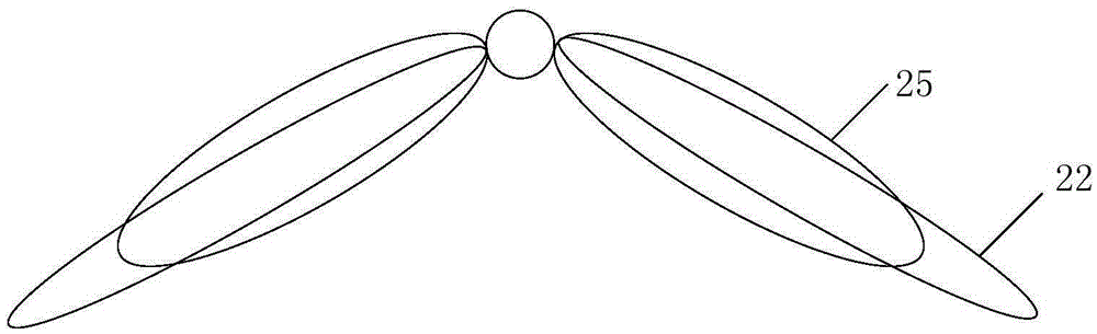 Indoor dual-polarization omnibearing ceiling antenna