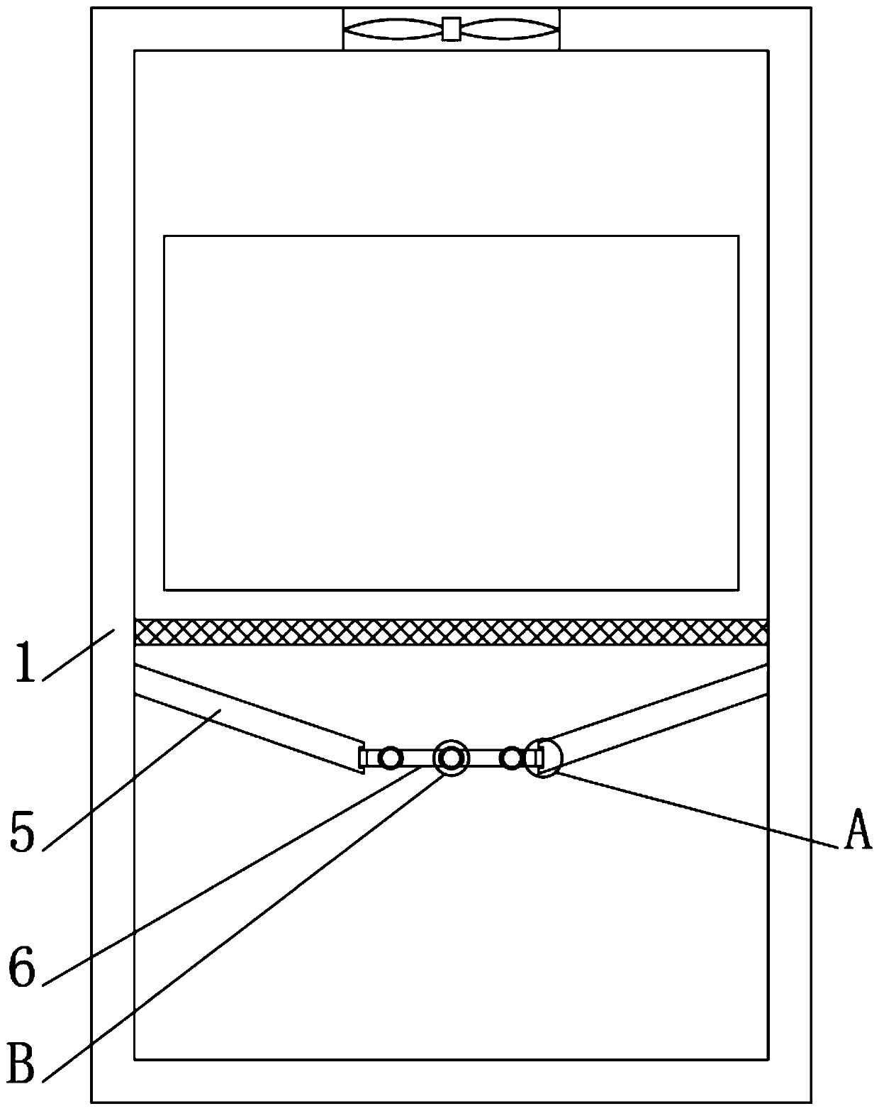 Incineration tail gas denitration device for industrial refuse treatment and using method thereof