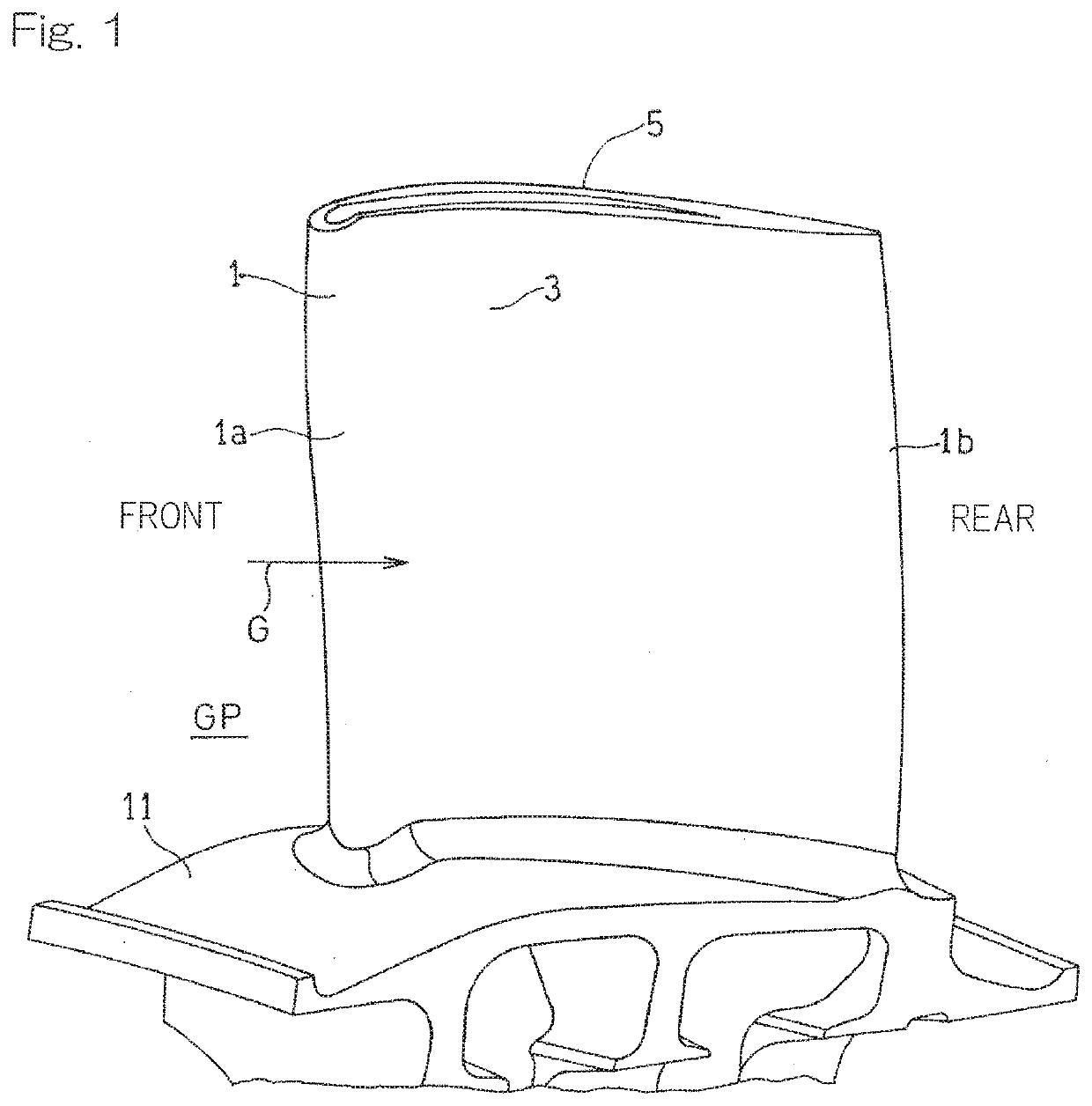 Cooling structure for turbine airfoil