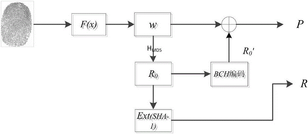 Novel fingerprint key generation method for digital signature