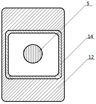 Adjustable pleural and peritoneal cavity puncture needle