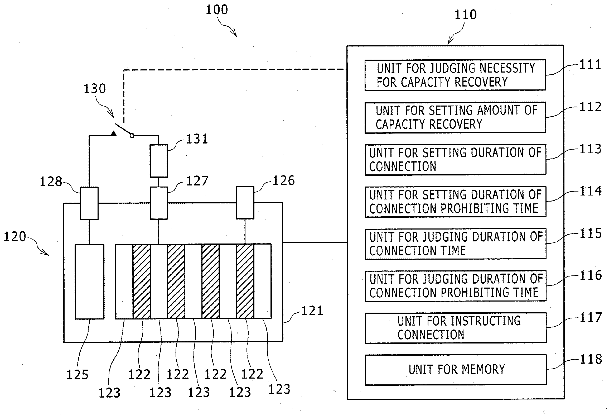 Lithium ion battery system