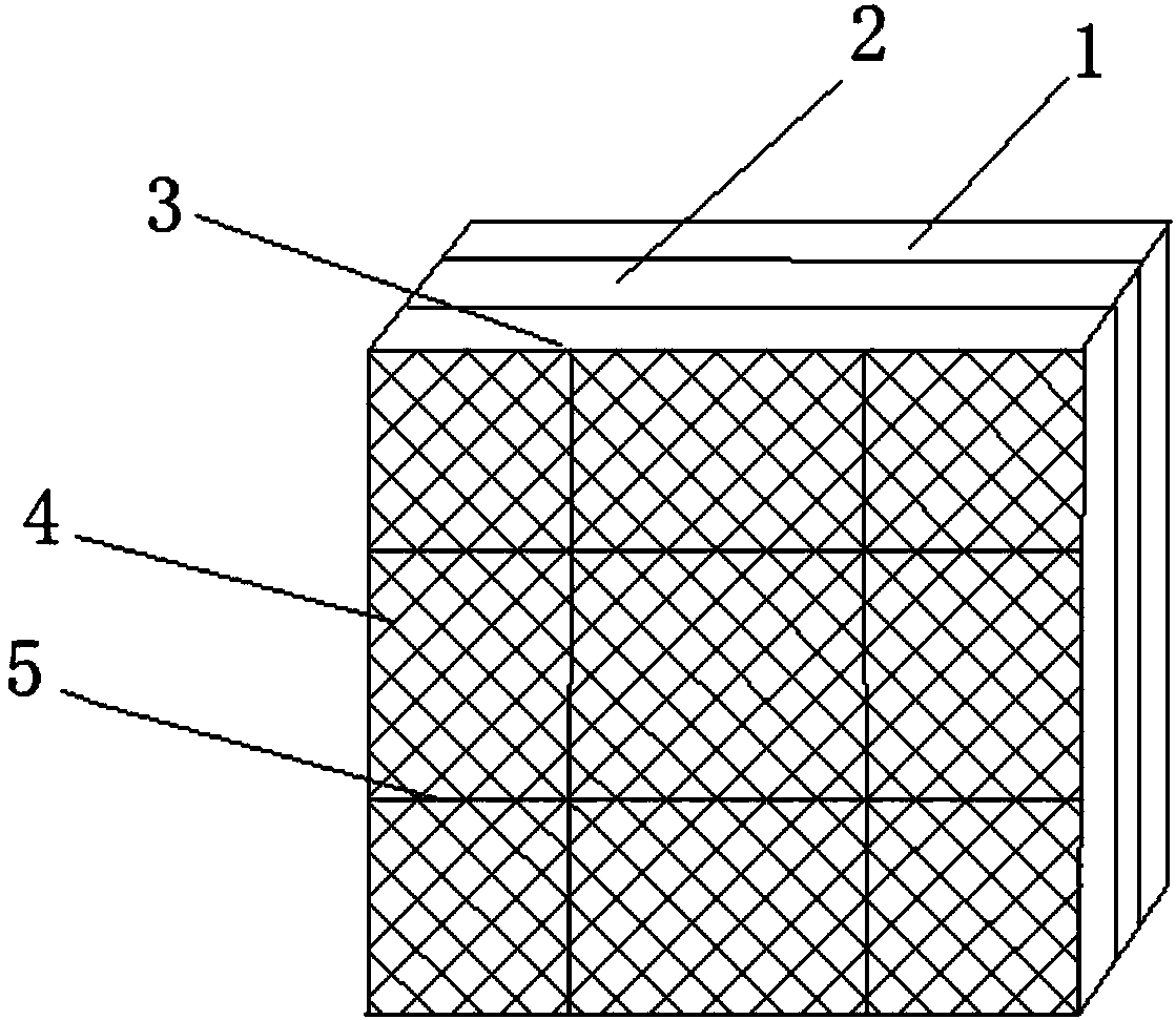 High-quality card protection membrane and preparation method thereof