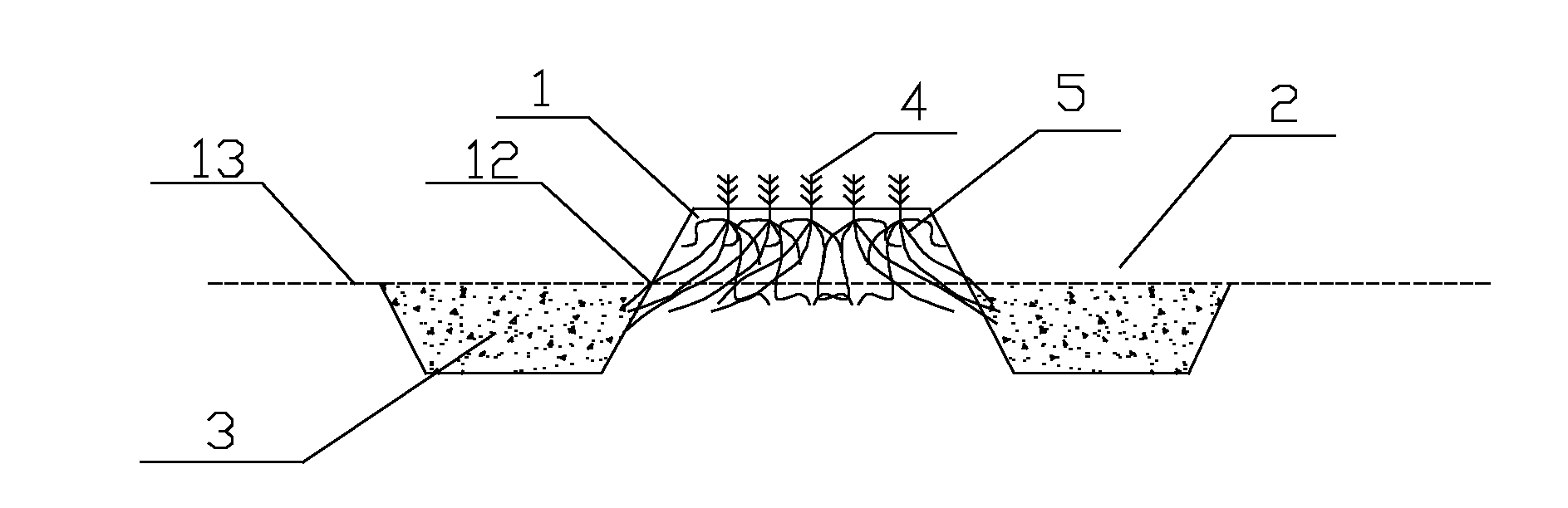 Planting structure and methods