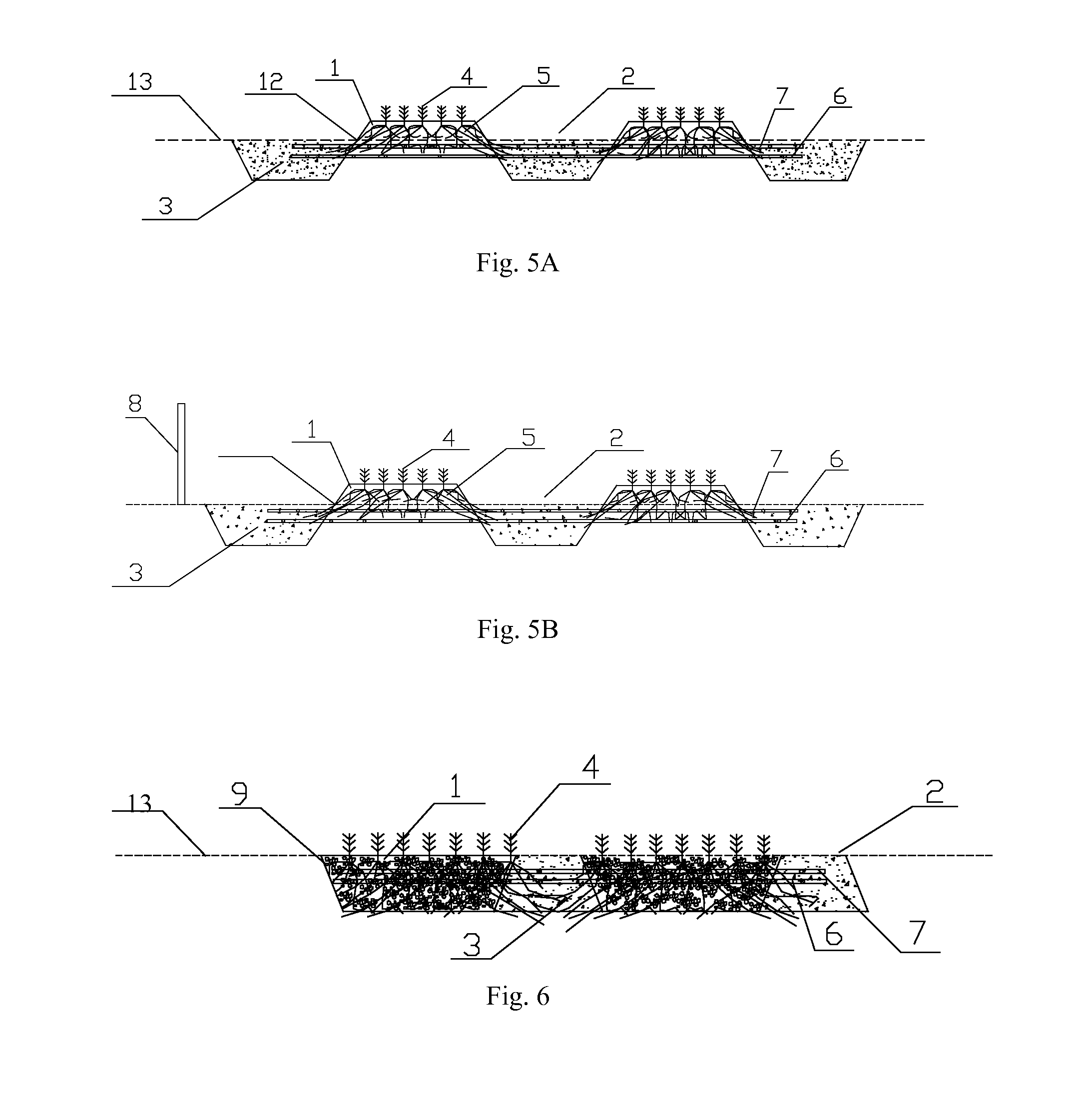Planting structure and methods