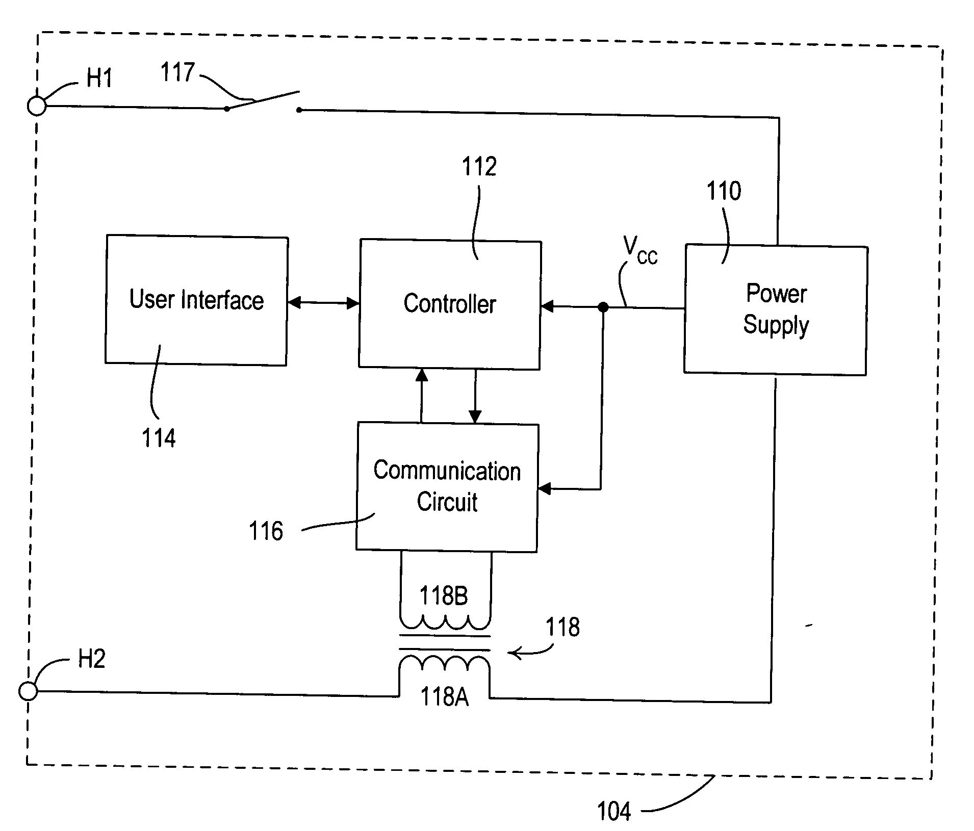 System for control of lights and motors