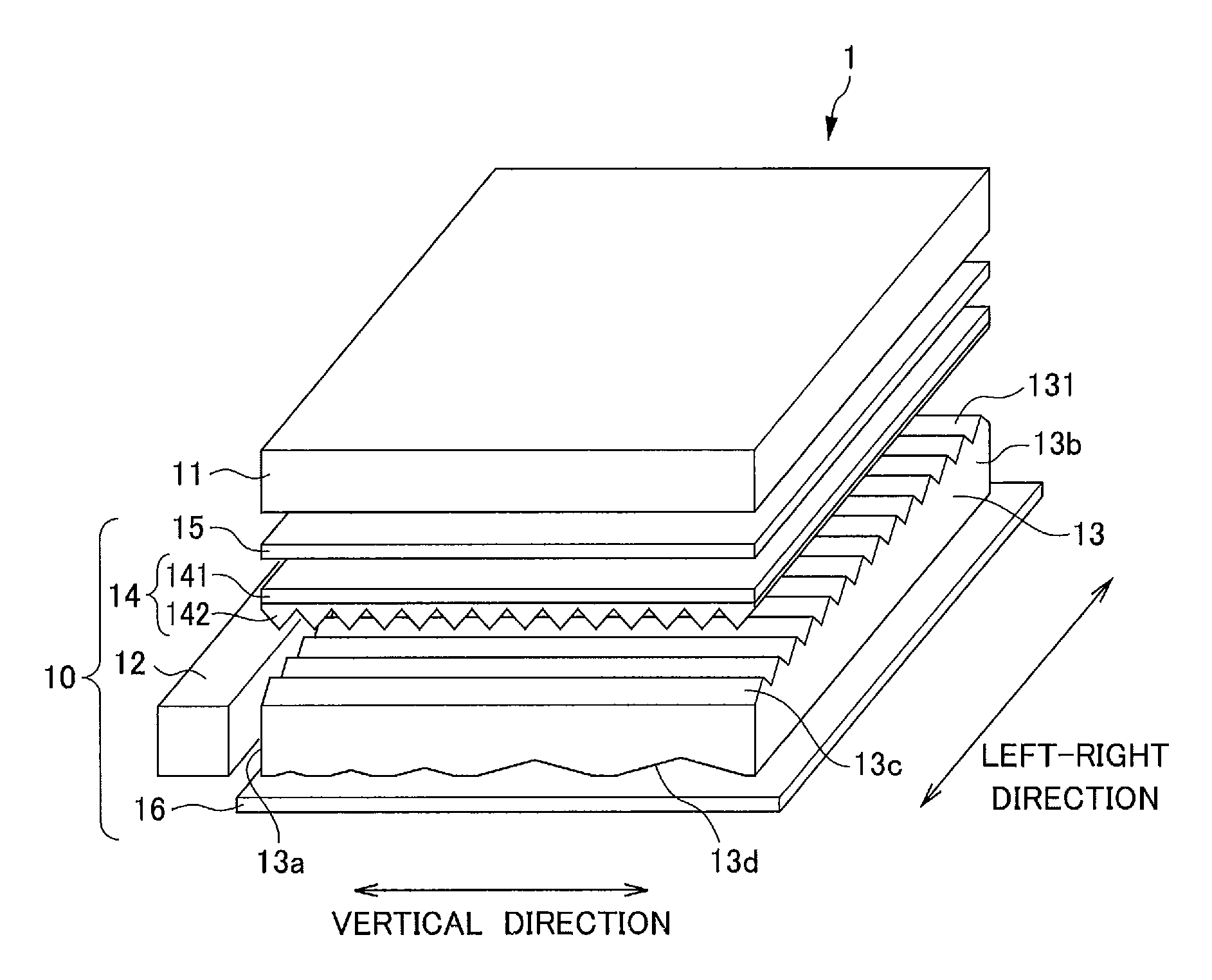 Light guide plate, surface light source device and transmissive display apparatus
