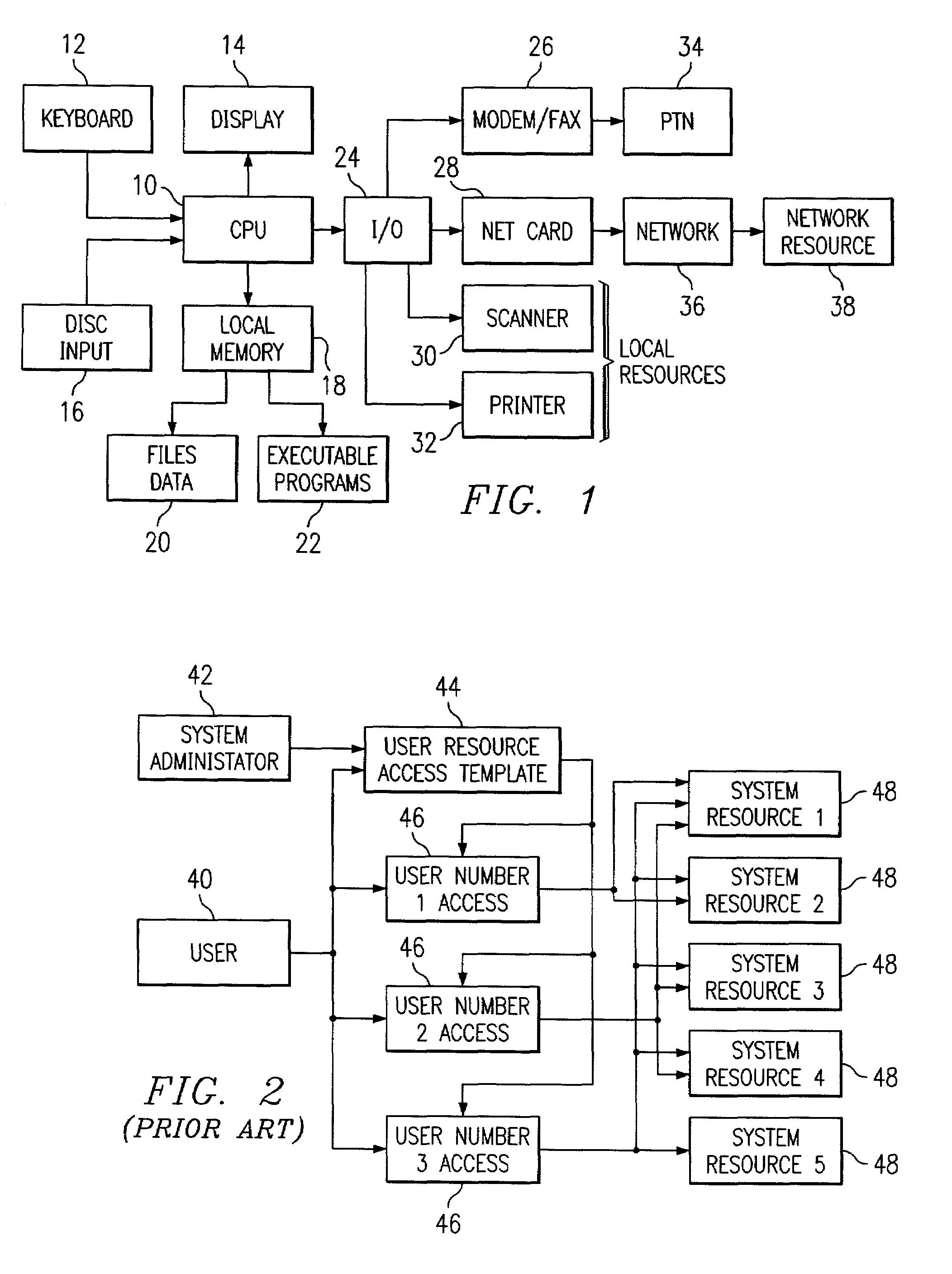 Method and apparatus for implementing process-based security in a computer system