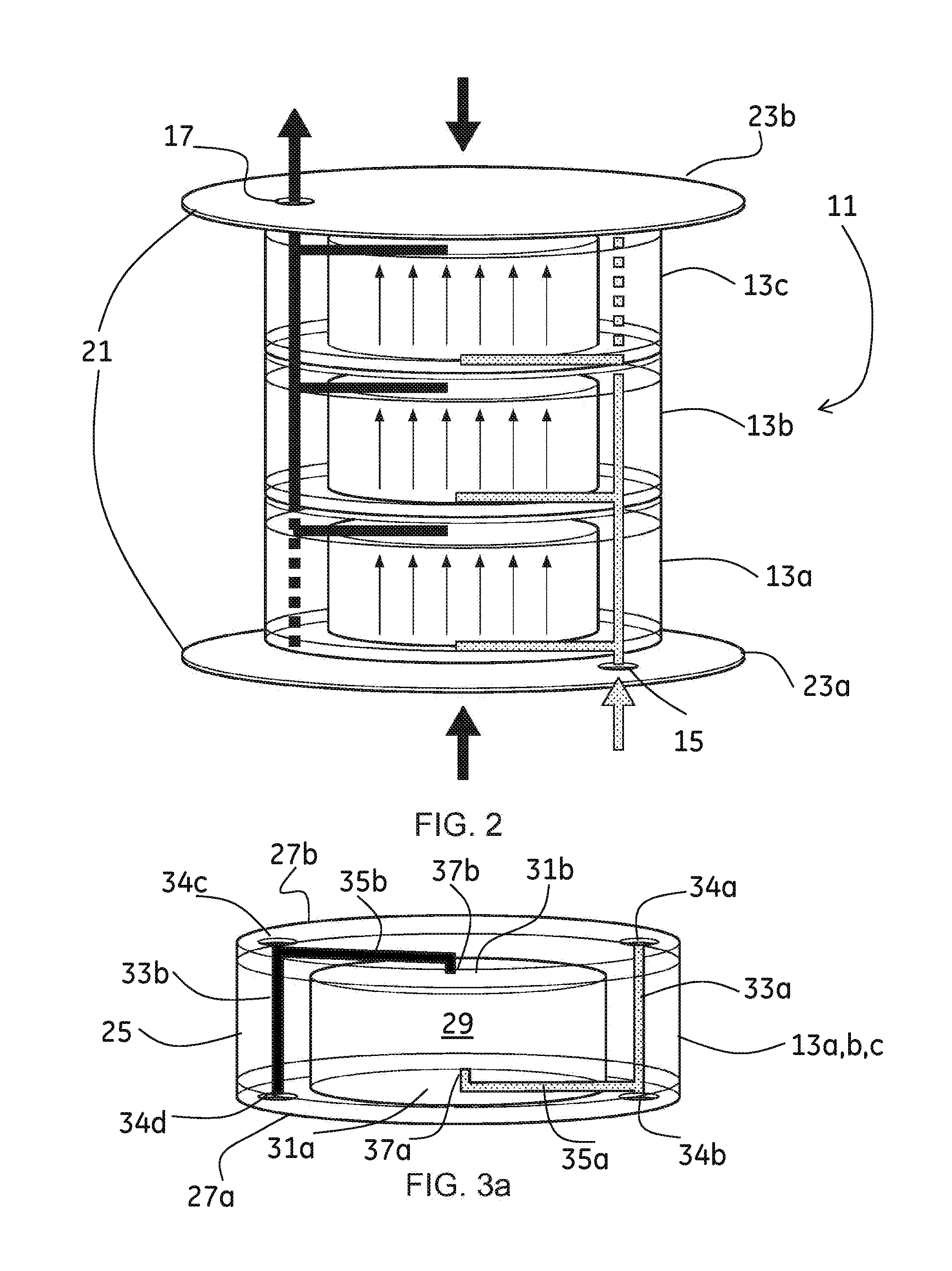 Parallel assembly of chromatography column modules