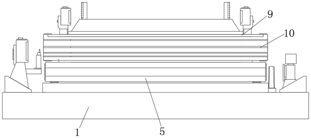 Large-section wide-span rigid frame bridge swivel beam construction monitoring method and monitoring device