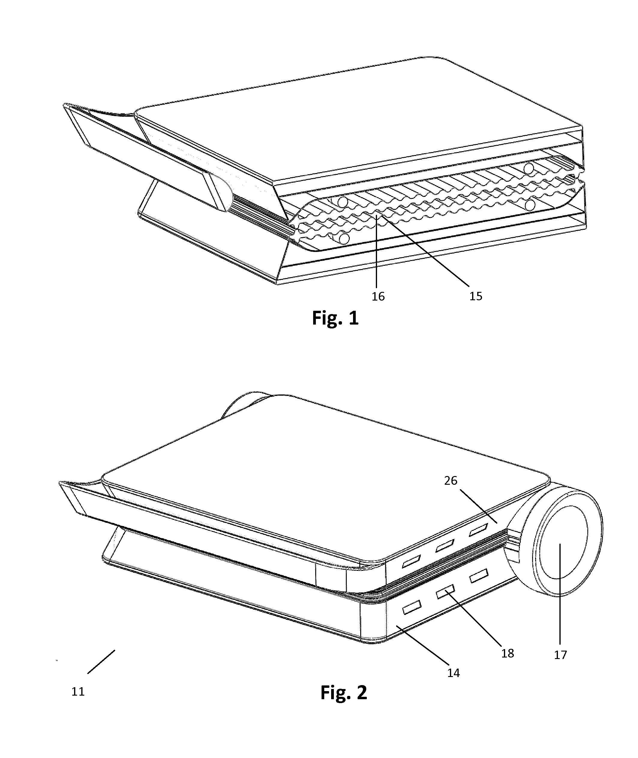 Toasting Apparatus Having Improved Hot Chamber Isolation With Passive Ventilation